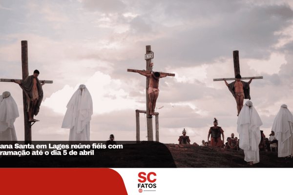 Semana Santa em Lages reúne fiéis com programação até o dia 5 de abril