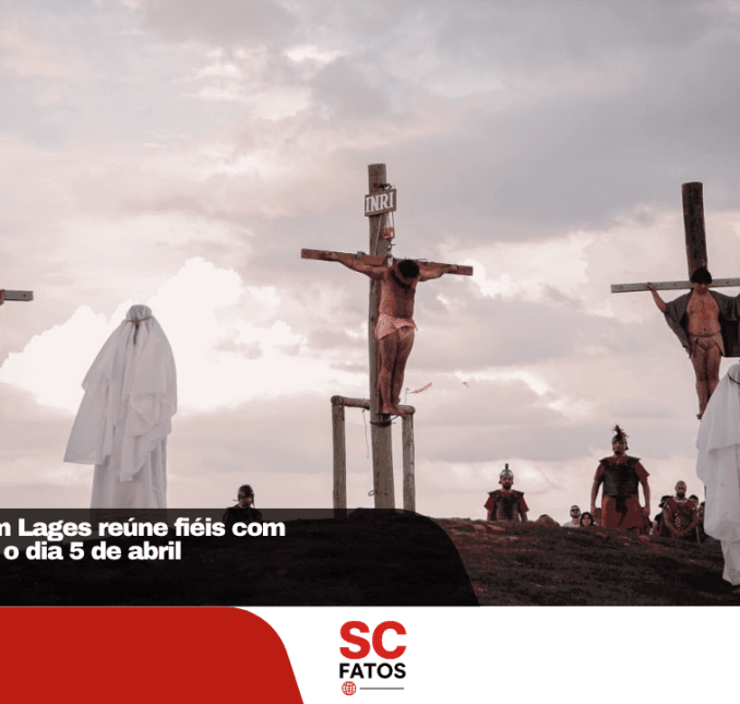 Semana Santa em Lages reúne fiéis com programação até o dia 5 de abril