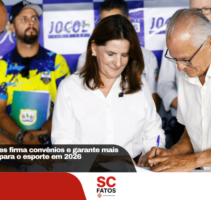 Prefeitura de Lages firma convênios e garante mais de R$ 1,2 milhão para o esporte em 2026