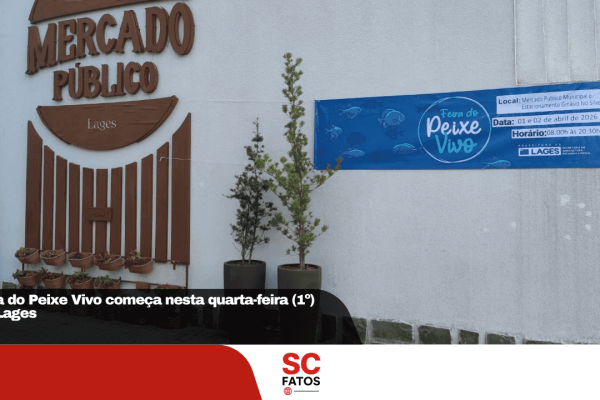 Feira do Peixe Vivo abrirá na Quarta-feira Santa, dia 1º de abril em Lages