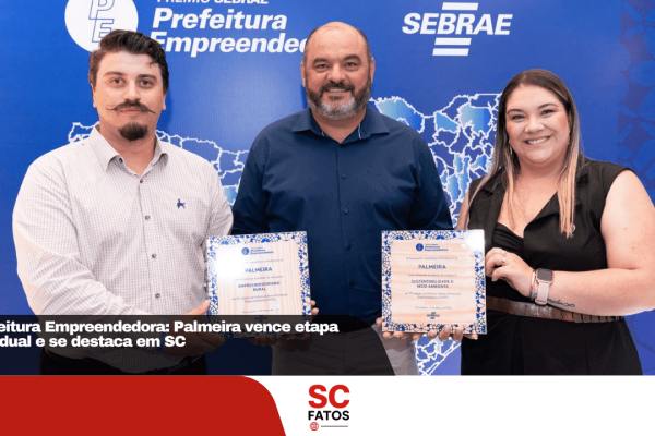 Prefeitura Empreendedora: Palmeira vence etapa estadual e se destaca em SC