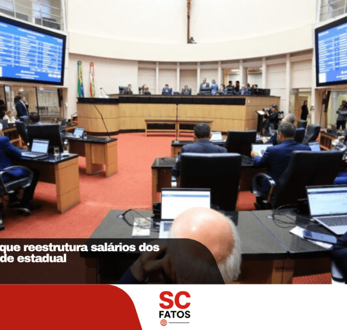 Alesc aprova MP que reestrutura salários dos professores da rede estadual