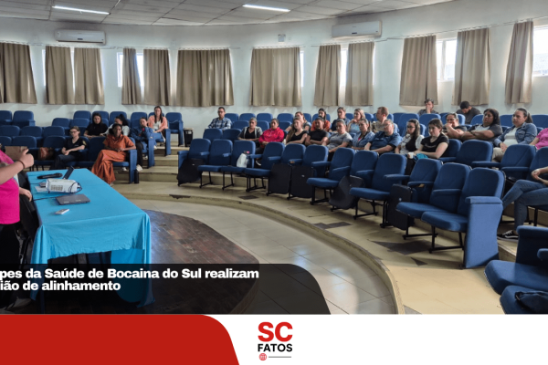 Equipes da Saúde de Bocaina do Sul realizam reunião de alinhamento