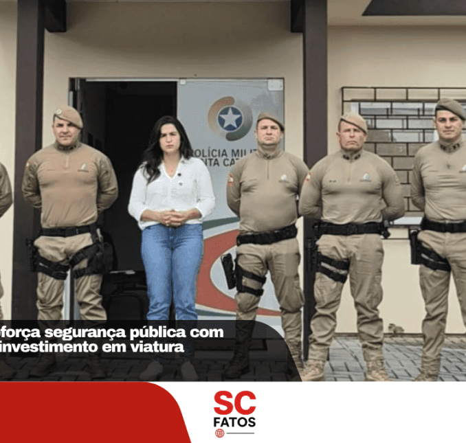 Bocaina do Sul reforça segurança pública com novos policiais e investimento em viatura