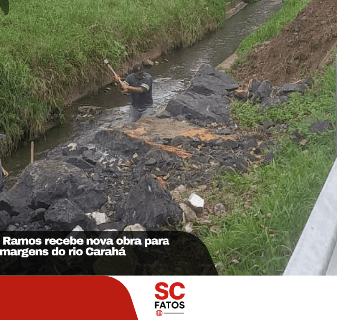 Avenida Belisário Ramos recebe nova obra para conter erosão às margens do rio Carahá