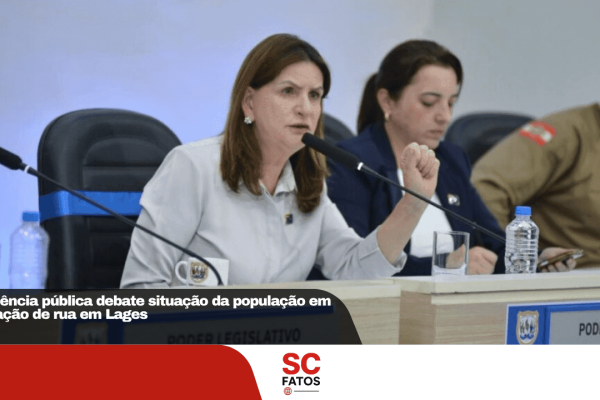Audiência pública debate situação da população em situação de rua em Lages