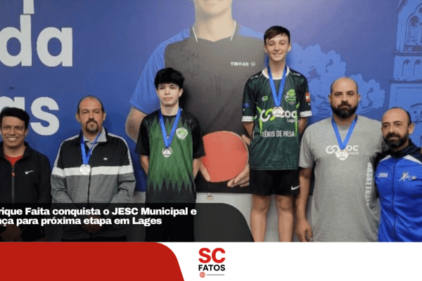 Henrique Faita conquista o JESC Municipal e avança para próxima etapa em Lages