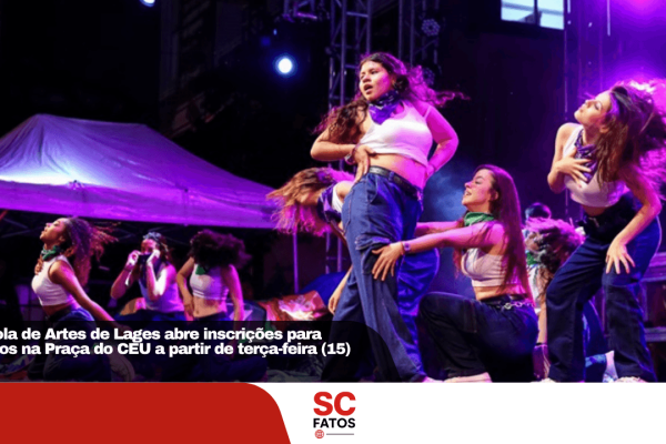Escola de Artes de Lages abre inscrições para cursos na Praça do CEU a partir de terça-feira (15)