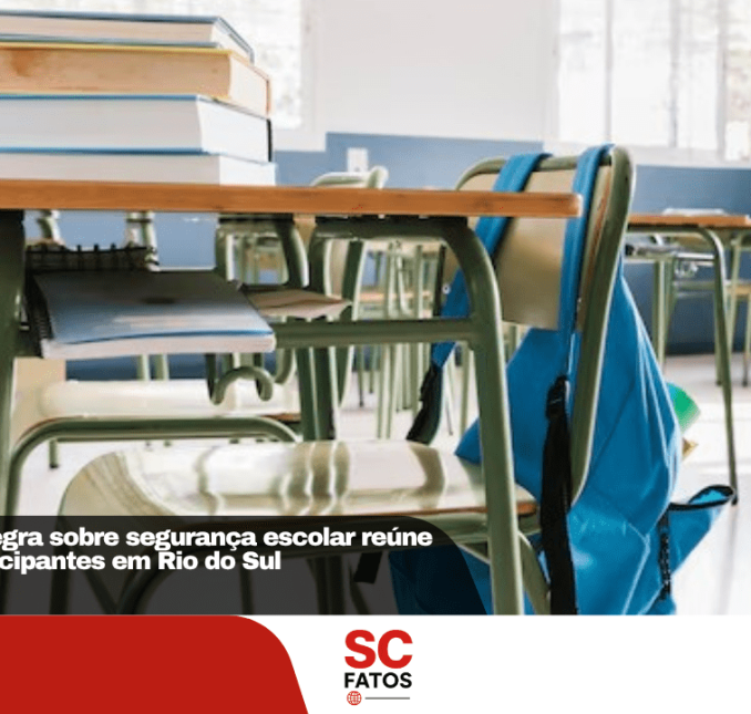 Seminário do Integra sobre segurança escolar reúne mais de 300 participantes em Rio do Sul