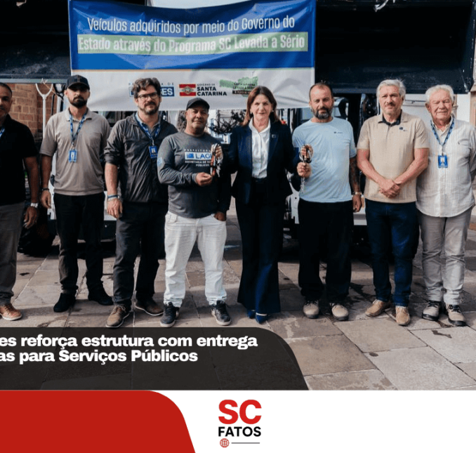 Prefeitura de Lages reforça estrutura com entrega de novas máquinas para Serviços Públicos