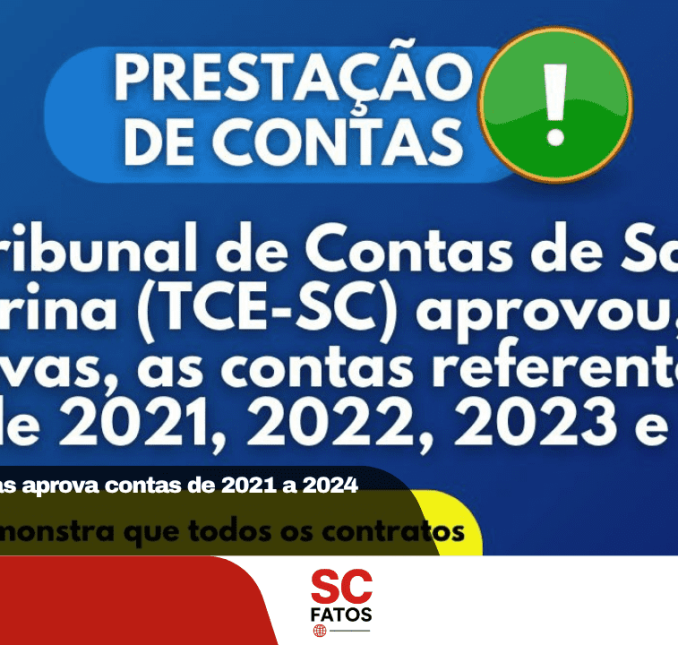 Tribunal de Contas aprova contas de 2021 a 2024 sem ressalvas