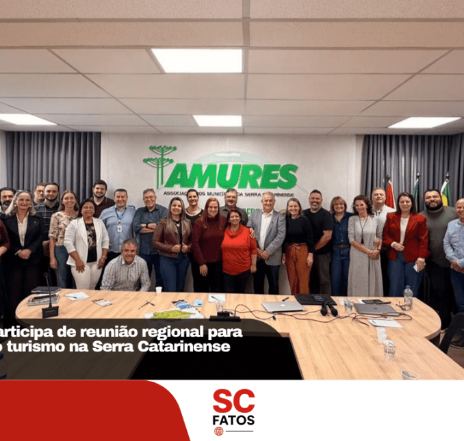 Bocaina do Sul participa de reunião regional para fortalecimento do turismo na Serra Catarinense