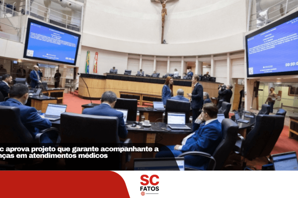 Alesc aprova projeto que garante acompanhante a crianças em atendimentos médicos