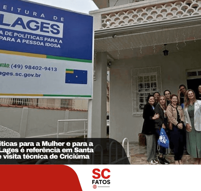 Secretaria de Políticas para a Mulher e para a Pessoa Idosa de Lages é referência em Santa Catarina e recebe visita técnica de Criciúma