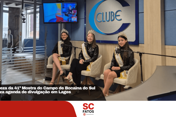 Realeza da 41ª Mostra do Campo de Bocaina do Sul realiza agenda de divulgação em Lages