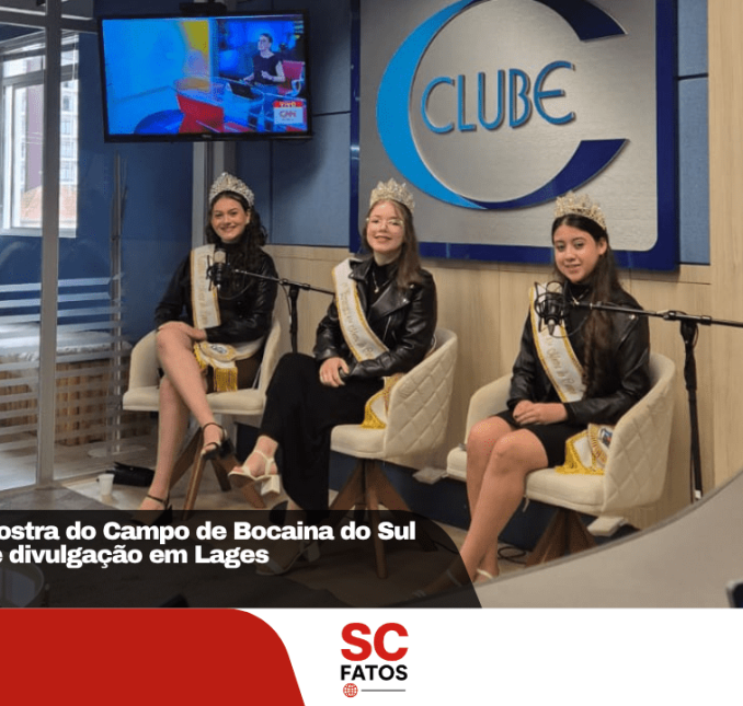 Realeza da 41ª Mostra do Campo de Bocaina do Sul realiza agenda de divulgação em Lages