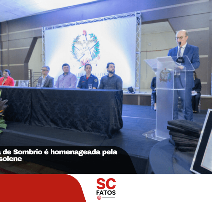 Escola centenária de Sombrio é homenageada pela Alesc em sessão solene