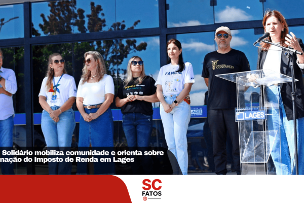 Leão Solidário mobiliza comunidade e orienta sobre destinação do Imposto de Renda em Lages