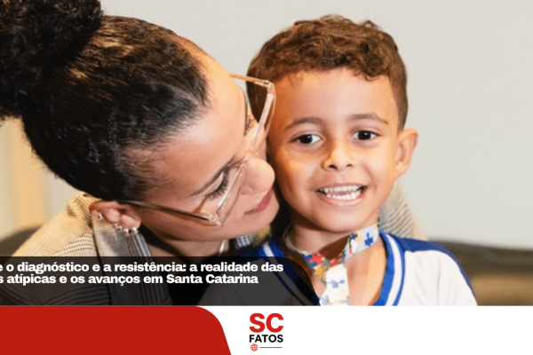 Diagnóstico marca mudança na vida de família catarinense