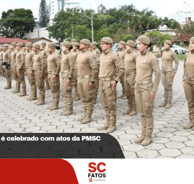 Dia de Tiradentes é celebrado com atos da PMSC em todo o Estado