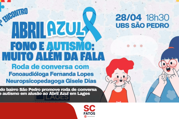 UBS do bairro São Pedro promove roda de conversa sobre autismo em alusão ao Abril Azul em Lages
