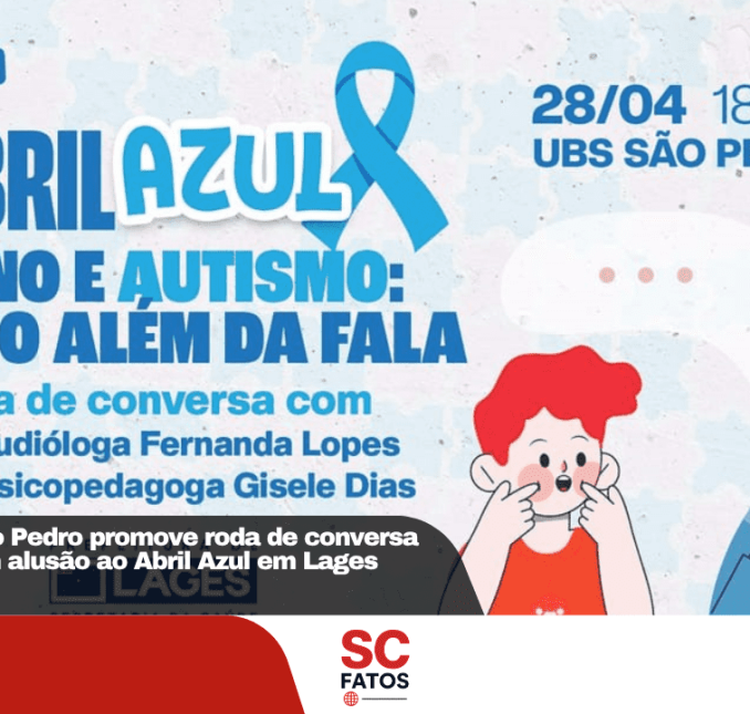 UBS do bairro São Pedro promove roda de conversa sobre autismo em alusão ao Abril Azul em Lages