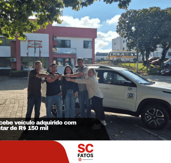 Bocaina do Sul recebe veículo adquirido com emenda parlamentar de R$ 150 mil