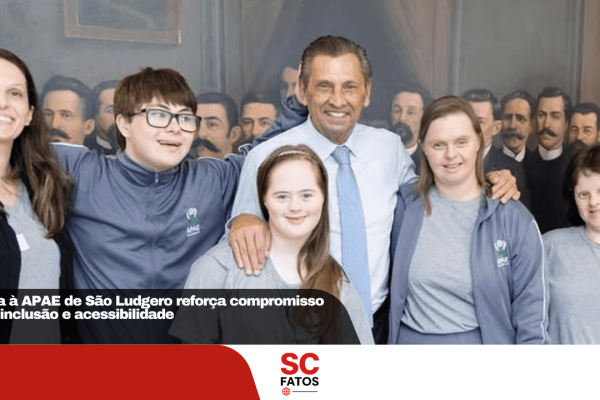 Visita à APAE de São Ludgero reforça compromisso com inclusão e acessibilidade