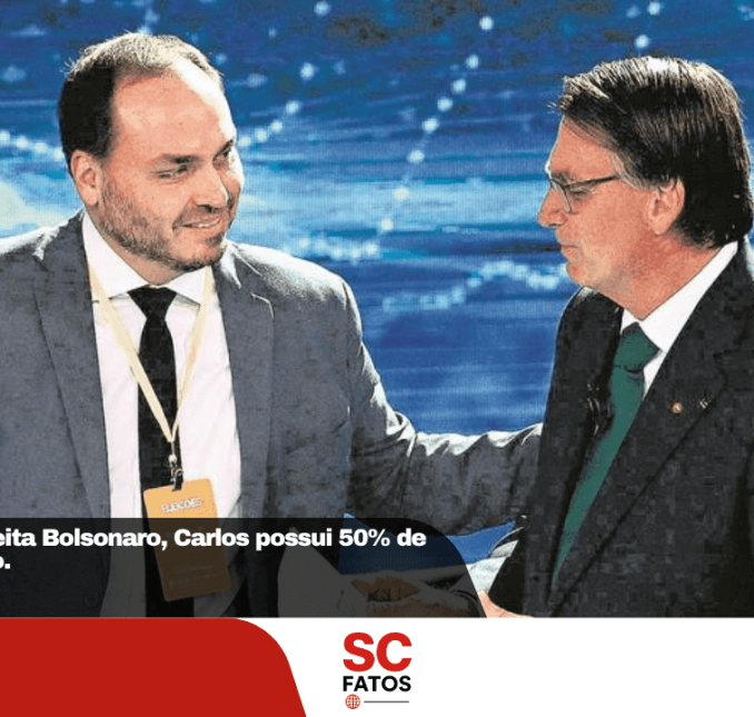 Santa Catarina rejeita Bolsonaro, Carlos possui 50% de rejeição ao Senado