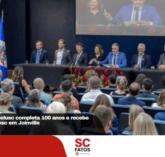 Grupo Bom Jesus Ielusc completa 100 anos e recebe homenagem da Alesc em Joinville