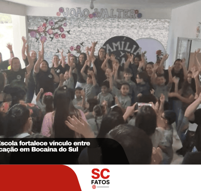 Dia da Família na Escola fortalece vínculo entre comunidade e educação em Bocaina do Sul