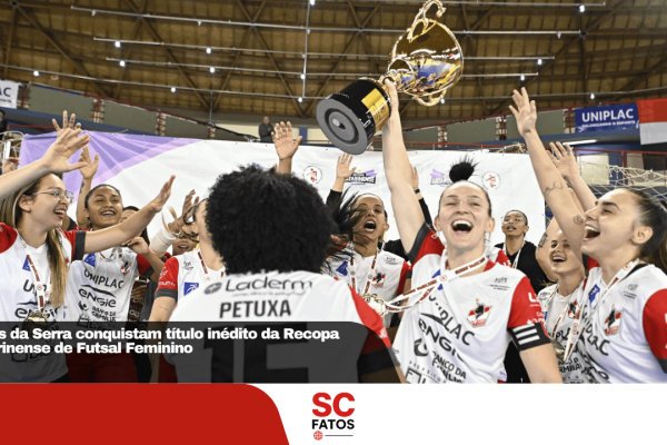 Leoas da Serra conquistam título inédito da Recopa Catarinense de Futsal Feminino