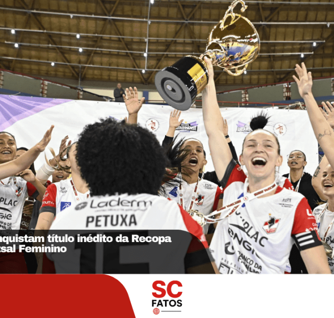 Leoas da Serra conquistam título inédito da Recopa Catarinense de Futsal Feminino