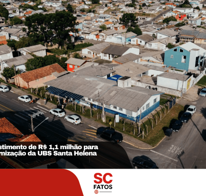 Lages recebe investimento de R$ 1,1 milhão para ampliação e modernização da UBS Santa Helena