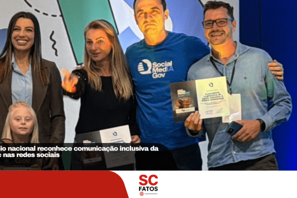 Prêmio nacional reconhece comunicação inclusiva da Alesc nas redes sociais