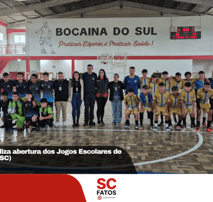 Bocaina do Sul realiza abertura dos Jogos Escolares de Santa Catarina (JESC)