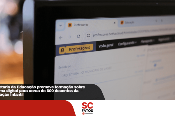 Secretaria da Educação promove formação sobre sistema digital para cerca de 600 docentes da Educação Infantil