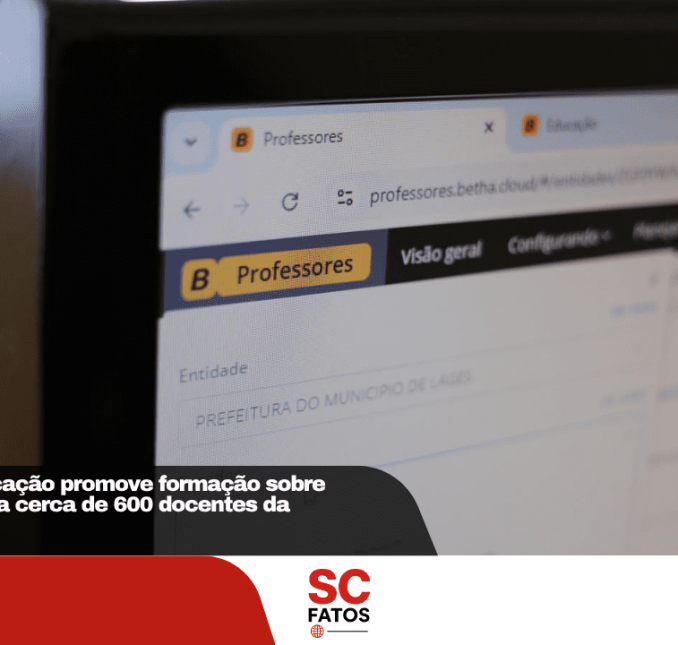 Secretaria da Educação promove formação sobre sistema digital para cerca de 600 docentes da Educação Infantil