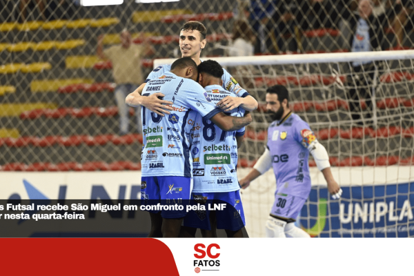 Lages Futsal recebe São Miguel em confronto pela LNF Silver nesta quarta-feira