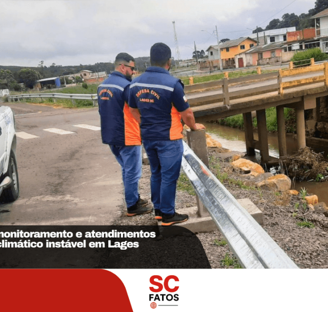 Prefeitura amplia monitoramento e atendimentos diante de cenário climático instável em Lages