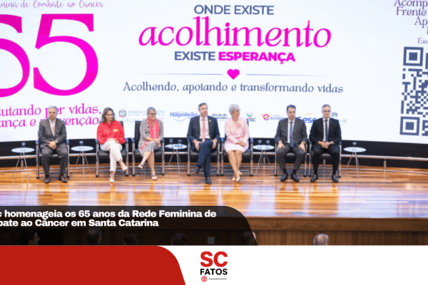Alesc homenageia os 65 anos da Rede Feminina de Combate ao Câncer em Santa Catarina