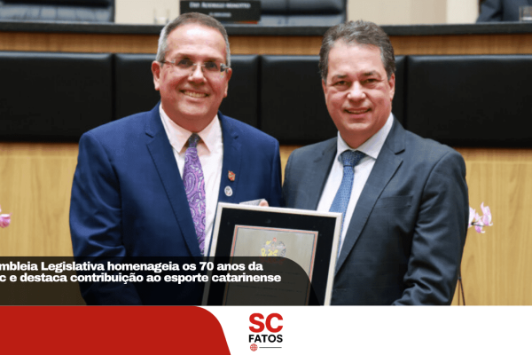 Assembleia Legislativa homenageia os 70 anos da Acesc e destaca contribuição ao esporte catarinense