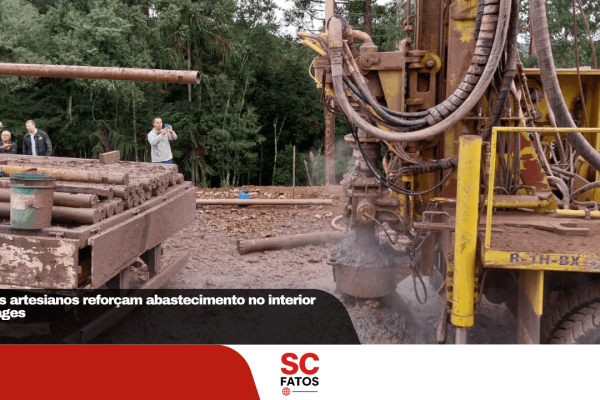 Perfuração e instalação de poços artesianos fazem parte de projeto de melhorias no sistema de abastecimento de água nas comunidades rurais de Lages