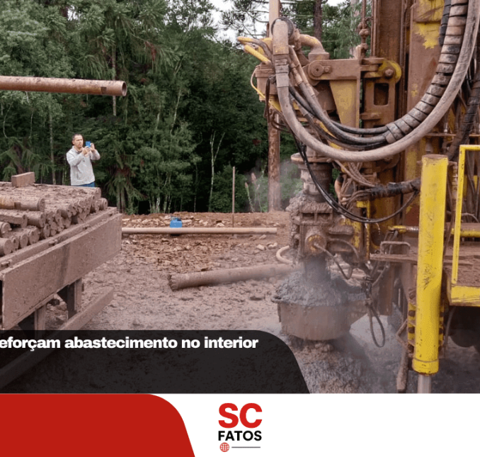 Perfuração e instalação de poços artesianos fazem parte de projeto de melhorias no sistema de abastecimento de água nas comunidades rurais de Lages
