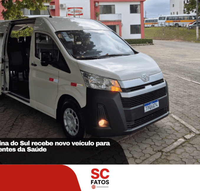 Prefeitura de Bocaina do Sul recebe novo veículo para transporte de pacientes da Saúde