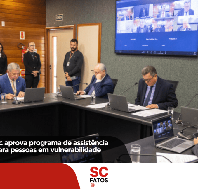 Comissão da Alesc aprova programa de assistência jurídica gratuita para pessoas em vulnerabilidade social