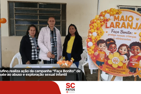 Rio Rufino realiza ação da campanha “Faça Bonito” de combate ao abuso e exploração sexual infantil