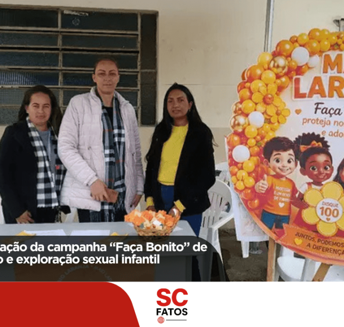 Rio Rufino realiza ação da campanha “Faça Bonito” de combate ao abuso e exploração sexual infantil