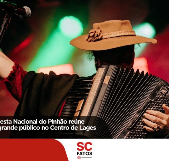 Domingo da 36ª Festa Nacional do Pinhão reúne música, cultura e grande público no Centro de Lages
