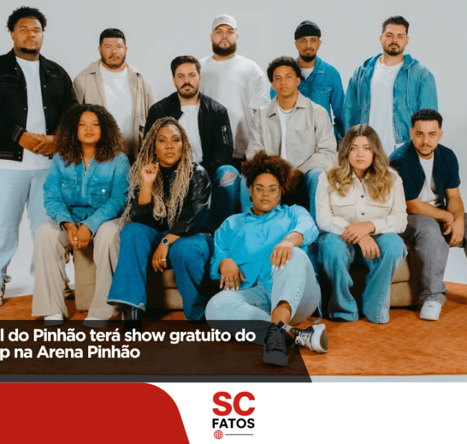 36ª Festa Nacional do Pinhão terá show gratuito do grupo Get Worship na Arena Pinhão